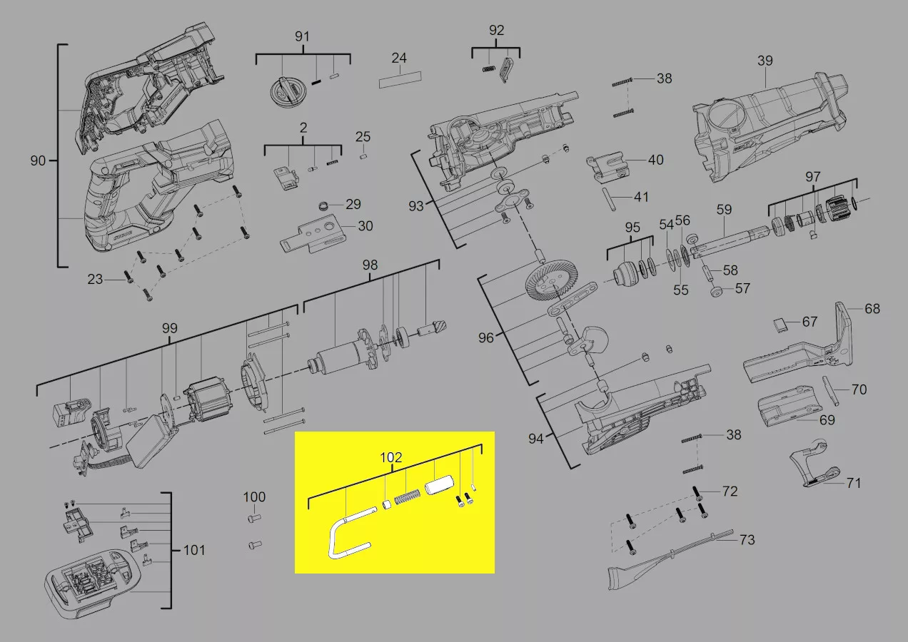 crochet réf. 4931465766 AEG
